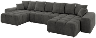 ALTDECOR Wohnlandschaft ENIL-U, Couch mit Schlaffunktion, Wohnzimmer - Ecksofa, Corner Sofa Bett Eckcouch Couch U-Form Schlafcouch Ausziehbar