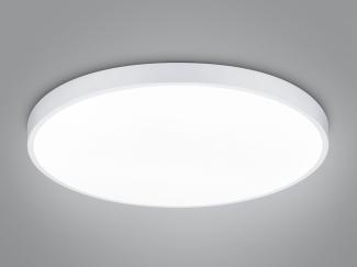 LED Deckenleuchte WACO in Weiß matt, extern dimmbar, flach Ø 75cm