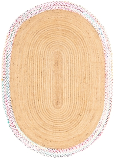 Morgenland Sisalteppich - Dreors - oval - 150 x 80 - Natur