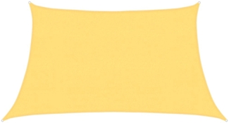 vidaXL Sonnensegel 160 g/m² Beige 3/4x2 m HDPE 311158