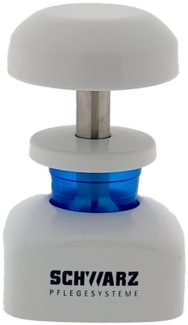 Schwarz Pillendose Profi Tablettenmörser (Stück, 1 St, Profi Tablettenmörser), Tablettenzerkleinerer Mörser Tablettencrusher