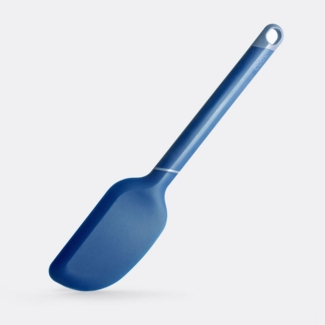coox Teigschaber Teigschaber Silikon Blau, Silikonteigspatel Teigspatel