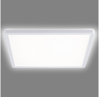 Navaris Deckenleuchte LED Deckenleuchte mit Hintergrundbeleuchtung - dimmbar - ultra flach