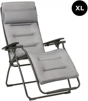 Lafuma Futura XL BeComfort® Relaxliege Silver Titane Sonnenliege LFM3131.8901