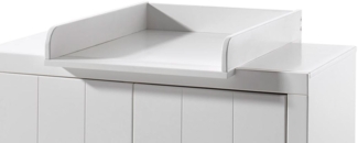 Wickelaufsatz Karalynn 76x54x10 Wickelablage MDF Weiß