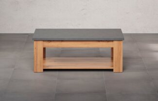 Home affaire Couchtisch Ambres (1-St), rechteckiger Sofatisch mit Ablage - Maße (B/T/H) 120/67/46 cm