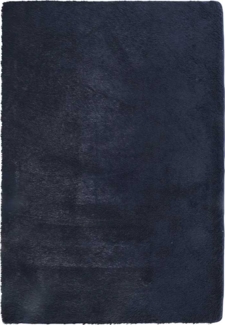 vidaXL Teppich Shaggy Hochflor NAVARRA Marineblau 200x290 cm Polyester 4102851