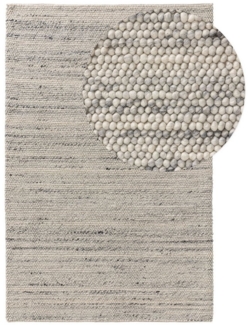 benuta Wollteppich Beads, rechteckig, Höhe: 11 mm, Kunstfaser, Berber, Ethno-Style, Wohnzimmer