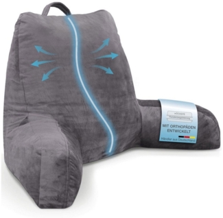 maxVitalis Rückenkissen mit Armlehnen, 76 × 46 × 40 cm