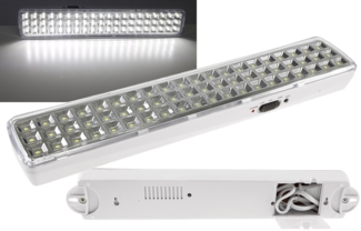 LED Notleuchte "CTNL-60 SMD" 365x70x37mmLithium Akku 3,7V/2200mAh, nur 4W