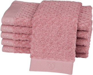 ROSS Gästehandtücher Harmony, Frottier (6-St), 100 % Baumwolle