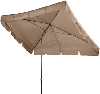 Doppler Sonnenschirm "Sunline Waterproof III 260x150", greige, 260x150 cm