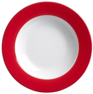 Ritzenhoff & Breker DOPPIO Suppenteller 22 cm rot 6er Set