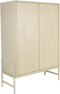 ZUIVER Schrank Faces aus Eiche – Design-Highlight mit 3D-Front