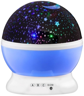 Goods+Gadgets LED Nachtlicht Sternenlicht Projektor, Einschlafhilfe