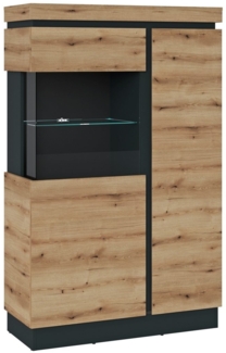 Highboard Colditz / Corte, Holzwerkstoff, Holzfarben, 104 x 164 x 40 cm