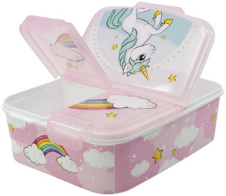 Kinder Brotdose – Lunchbox mit 3 Fächern & tollem Design