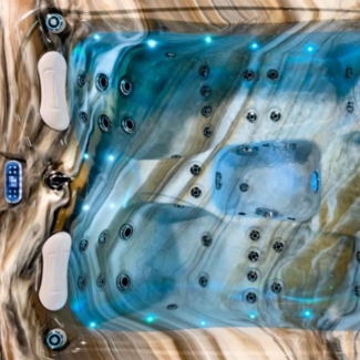 Whirlpool Emerald - Luxus Spa mit 42 Düsen, LED & WLAN