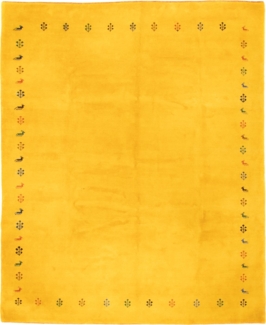 Morgenland Gabbeh Teppich - Indus - 386 x 304 cm - gelb