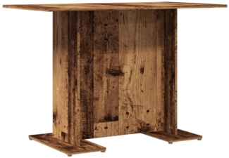 vidaXL Esstisch Altholz-Optik 110x60x75 cm Holzwerkstoff 855808
