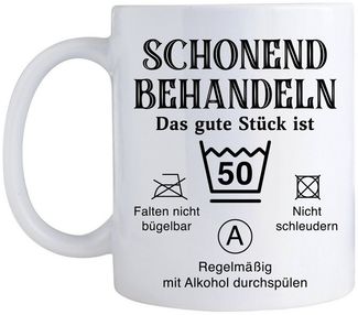 Giftandprint Tasse Runder Geburtstag 30 Geschenk 30er - 90er Geschenkidee Vater Männer, 50-tlg, Inkl. Geschenkbox, beidseitig, 30er Geburtstag, 50er Geburtstag
