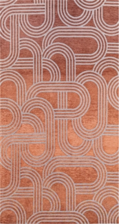 Teppich Lola&Moi Disco Red Pepper 80 x 150 cm