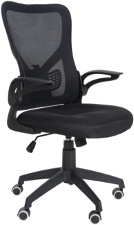 CLP Bürostuhl Hudson ergonomischer Drehstuhl,schwarz