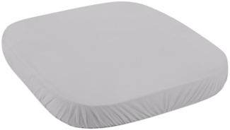Waldin Spannbettlaken Spannbettlaken klein, für Waldin Babybett 7in1, Grau, Spannbetttuch
