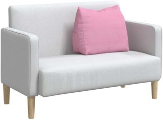 vidaXL Rückenkissen Rosa 60 x 20 x 50 cm Stoff 42015046