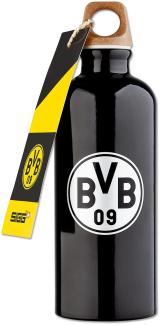 Trinkflasche BVB schwarz