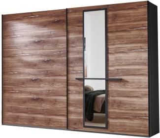 Kleiderschrank >Winnipeg< (B/H/T: 300x218x65 cm) in Graphit - 300x218x65 (BxHxT)