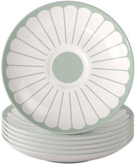 Villeroy & Boch Fleur Couleur Kaffeeuntertasse ø 14,8 cm 6er Set - Vert