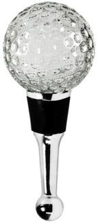 EDZARD Flaschenverschluss Golf, Flaschenkorken, Verschluss für Champagner Flaschen, Muranoglas