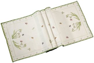 Villeroy & Boch Colourful Spring Gobelin Tischläufer Schneeglöckchen