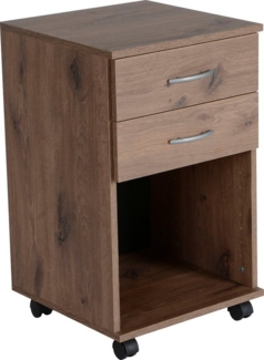 VOGL Möbelfabrik Rollcontainer 1191, Bürocontainer, (1 St), verschiedene Ausführungen, mit Schubladen, Höhe 67 cm, Made in Germany