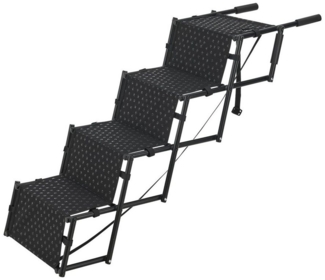 en. casa Haustiertreppe, »Colchester« Hundetreppe Einstieghilfe 4-stufig faltbar bis 55 kg