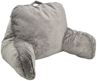 abc HOME Rückenkissen Polyester, in Grau & Beige, mit Armlehnen