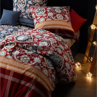 TRAUMSCHLAF Bettwäsche, Biber, 2 teilig