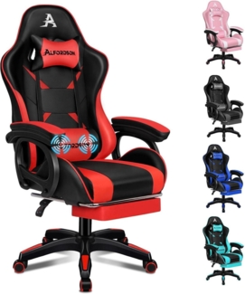 ALFORDSON Bürostuhl Massage-Lendenkissen ergonomisch Drehstuhl höhenverstellbar