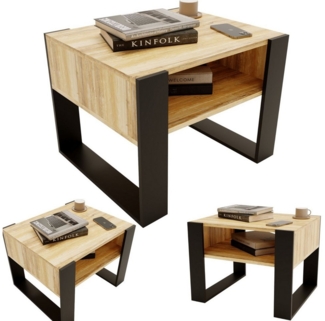 Raumhirsch Furniture Couchtisch Karo65 modern & stabil fürs Wohnzimmer aus Holzwerkstoff