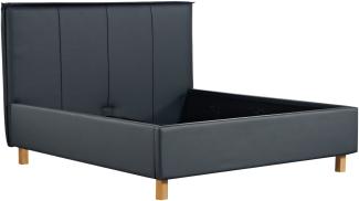 Bed Box Polsterbettrahmen Bremen mit hohem Kopfteil 200x210 cm