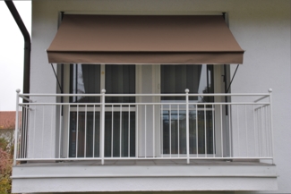 Klemmmarkise Style 200 cm Style braun