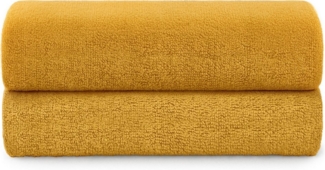 Blumtal Badetücher Premium weiche Frottier 2er Set mit Aufhängschlaufen, Frottee (2-St), Baumwolle Oeko-TEX Zertifiziert, saugstark