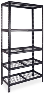 BRB-Lagertechnik Mehrzweckregal Gitterbodenregal mit 5 Ebenen. Tragkraft je Boden 150kg, uvm