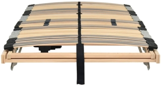 vidaXL Lattenrost Braun 90 x 190 cm Massives Buchenholz 42015274