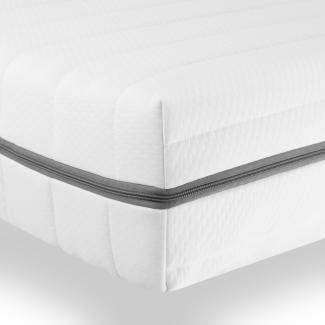 Sleepneo Matratze 180x200 - Ergonomische Kaltschaummatratze - 7 Zonen Matratze - Matratze H2 H3 - Oeko TEX Zertifiziert - Waschbarer Bezug - 2in1 Matratzen Härtegrad - atmungsaktiv - Höhe 15 cm