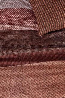 Beddinhouse Renforcé Bettwäsche Jacco Terra 135X200 135x200 cm + 1 x 80 x 80 cm 1 Bettbezug, 1 Kissenbezug Terrakotta