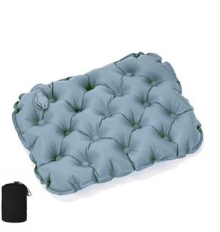 Coonoor Stuhlkissen Aufblasbares Outdoor-Kissen Leichtes faltbares Stuhlkissen Camping, Wasserdicht