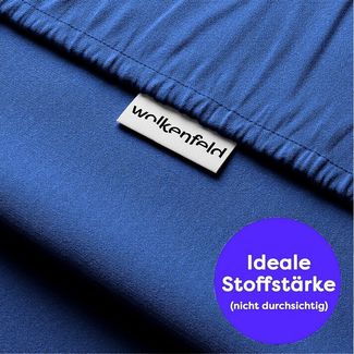 Wolkenfeld Bettwäsche Renforcé Bettwäsche Baumwolle - Natürlich weiches Schlafgefühl, Renforcé, 2 teilig, 135x200 cm, 155x220 & Übergrößen I inkl. Kissenbezüge 80x80 I uni