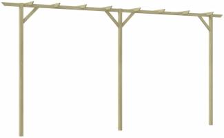 vidaXL Gartenpergola 410x40x203 cm Holz 41664